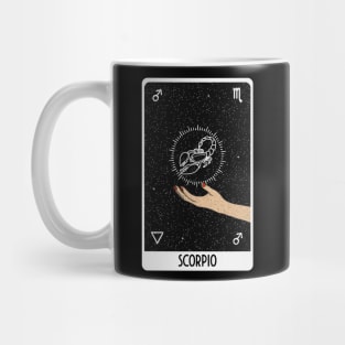 Scorpio Tarot Card Mug